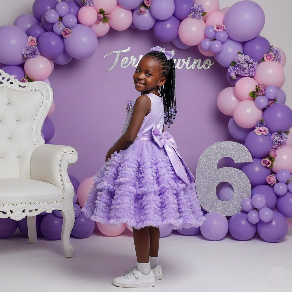 Terry Awino's Purple Birthday Portrait
